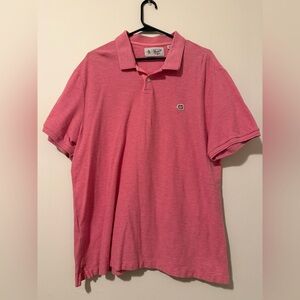 Original Penguin Pink Polo Shirt Men’s XL Classic Fit Logo Golf Shirt